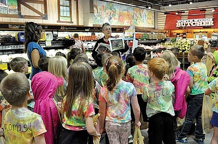 Kindergartners explore Rhinelander businesses, landmarks 