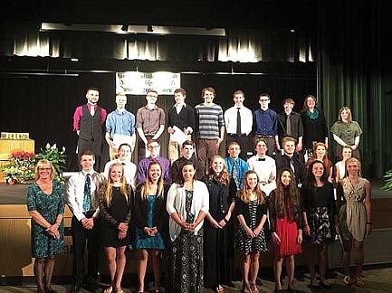 84 graduating seniors receive  $267,925 in scholarship money