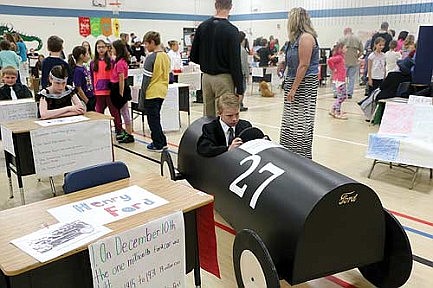 Still life: Central Intermediate students  delve into history with living wax museum