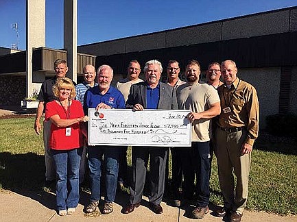 Never Forgotten Honor Flight, Old Glory Honor Flight receive first WPS Safety Charity Challenge donation 