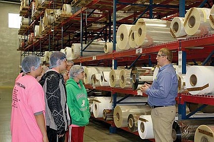 Students tour local manufacturing  facilities as part of 'Heavy Metal Tour'