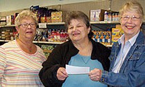Trinity supports the food pantry
