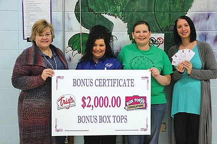 Box top contest benefits Crescent, Pelican schools