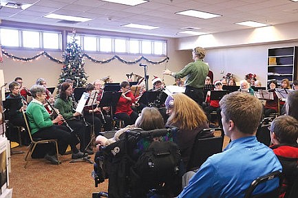 Christmas at the senior center 