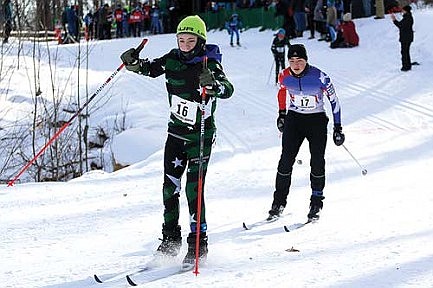 Middle school skiers take on CAVOC