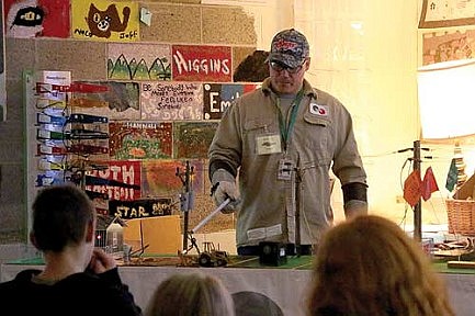 WPS linemen teach NCSS students about electricity 
