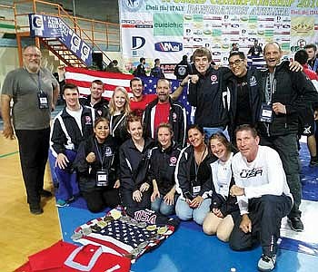 Local martial artists compete in Italy