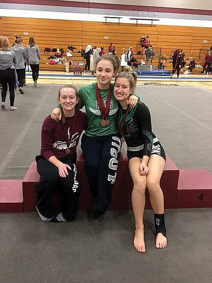 Hodag gymnasts get on podium in Antigo