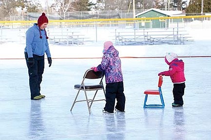 Skating lesson