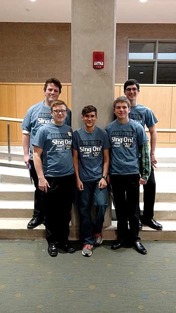Five RHS Choral students perform at Brother's Sing on Music Festival