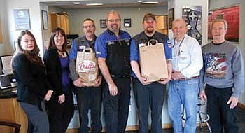 Northwoods Auto Techs supports Food pantry