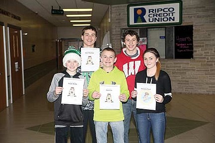 Photo: Middle school wrestling awards