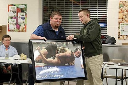 DeMeyer named wrestling MVP