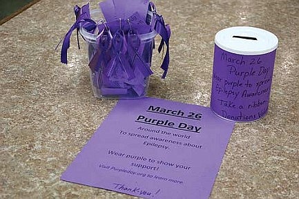 Purple Day set for March 26 