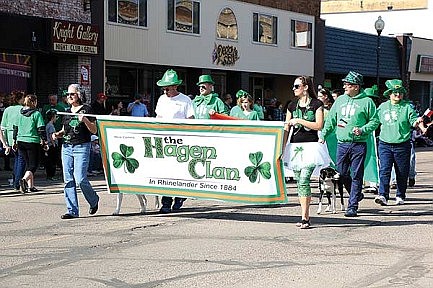 St. Patrick's Day festivities in Rhinelander to begin this weekend