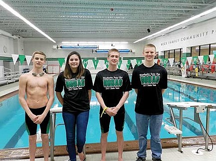 RSC swimmers compete in 13 & over state meet