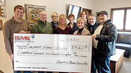 RE/MAX donates to St. Joseph's Hospital