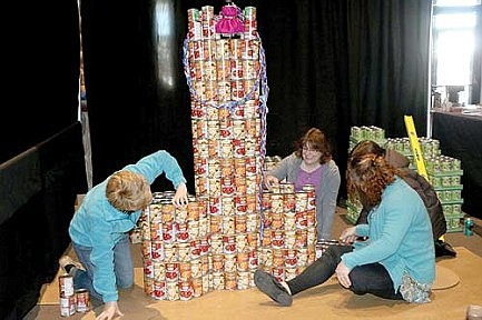 Stacking for the food pantry