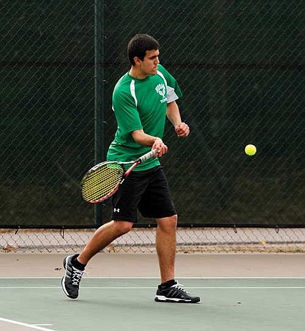 RHS tennis overcomes slow start to sweep Lakeland