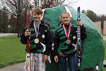 Biolo, Kern earn state ski awards