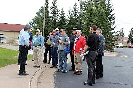 Zoning committee tours marshfield clinic campus
