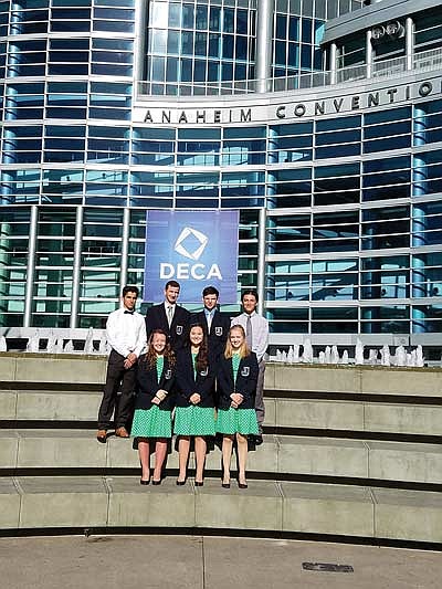 RHS DECA members compete in Anaheim