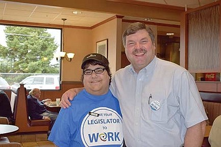 Take Your Legislator to Work Day: Swearingen makes stop at Minocqua McDonald's