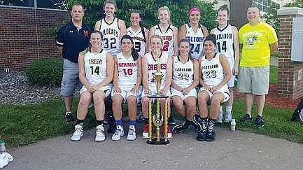 Photo: Kostrova takes part in border battle all-star game 