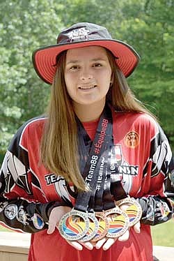 Rhinelander's Winnicki medals at Indigenous Games
