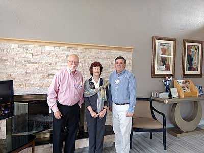 Rotary visitors