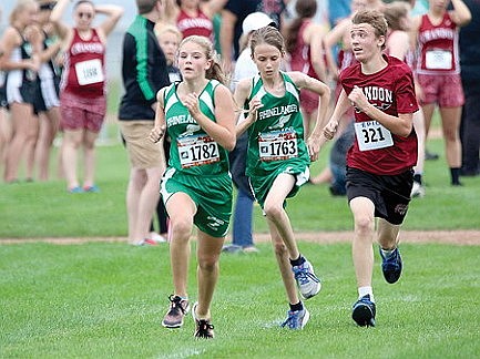 Middle school harriers compete at Pines 