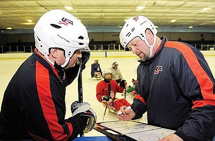 Gosselin feels at home as U.S. national sled hockey team coach
