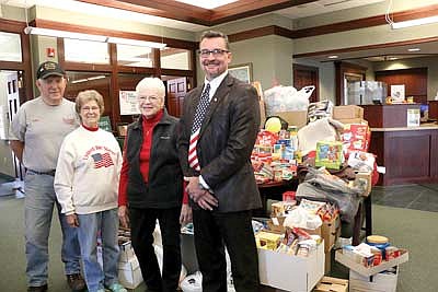 Peoples State Bank helps Military Support Group send care packages to troops deployed overseas