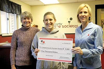 WPSF donates to shelter