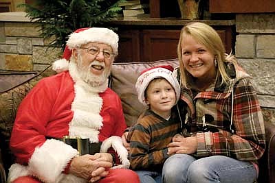 Sitting with Santa