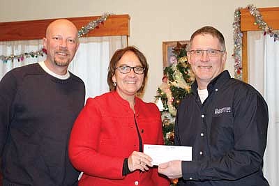 Charter NEX films donates to shelter