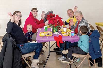 Lions serve hundreds on 30th anniversary  of Christmas Not Alone program