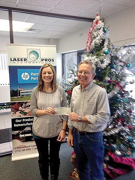 Laser Pros supports Rhinelander Area Food Pantry