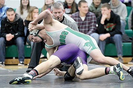 Hodag wrestlers control Mosinee 54-26