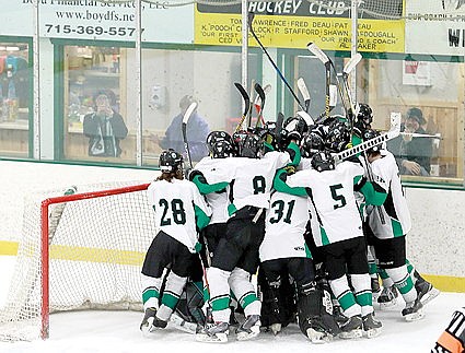 Hodag hockey rallies past Pacelli in OT