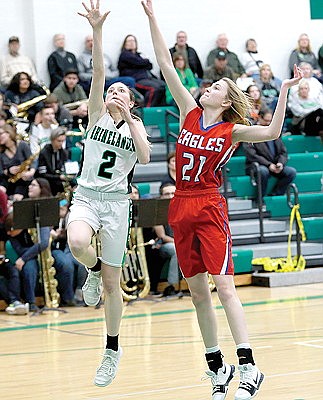 Rejuvenated Lady Hodags race by Northland Pines 70-51
