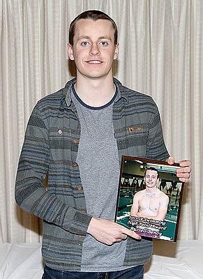 Benoy, Herman honored at boys' swim banquet