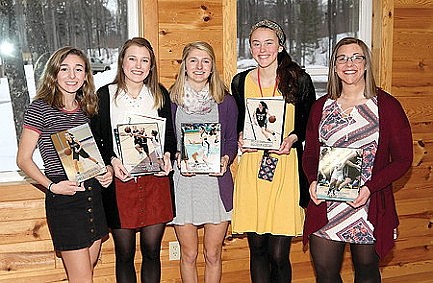 Rhinelander girls' basketball team hands out awards