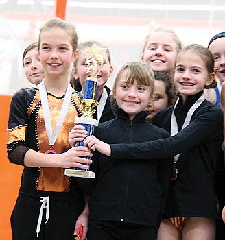 Local gymnasts compete in Marshfield