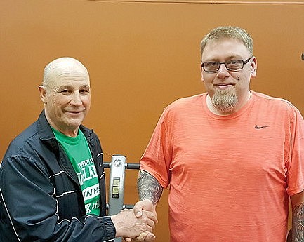 Photo: Youth football donation