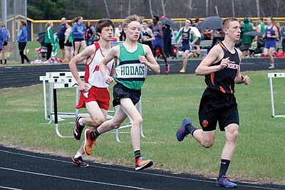 Hodag boys' track third in final outdoor tune-up 