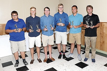 Markus Johnson voted Hodag tennis MVP at banquet