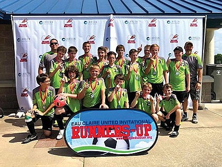 Photo: U14 soccer 2nd at Eau Claire