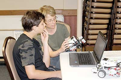 Robots at the library