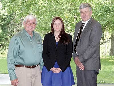 Van Doren, Haverkampf receive service awards from Nicolet College